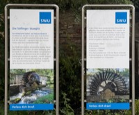 Waterwheel signs