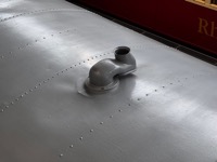 Train car with weird vents