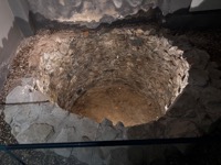 Ice pit for food storage