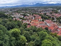 View from Ljubljana Castle